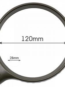 Лупа ручная увеличительная с подсветкой Орбита OT-INL20