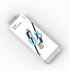 EZRA DC08 кабель USB 2.1A (iOS Lighting) 1.2м