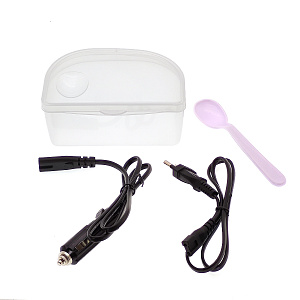 Ланч бокс для еды с подогревом в авто 12/220В Огонёк OG-HOG02 Зеленый