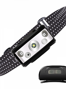 Фонарь налобный с датчиком движения, фонарик аккумуляторный Следопыт PT-FLG38