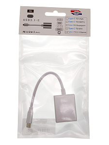 Орбита OT-AVW54 переходник (штекер TYPE-C - гнездо HDMI) 15см