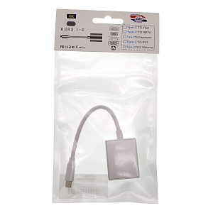 Орбита OT-AVW54 переходник (штекер TYPE-C - гнездо HDMI) 15см