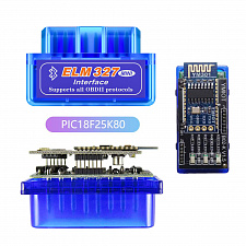 ELM327 OBD2 v1.5. Автосканер диагностический двухплатный для автомобиля Bluetooth адаптер TDS TS-CAA69