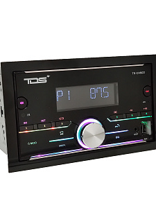 Магнитола для авто 2 DIN с пультом с Bluetooth, AUX, USB универсальная TDS TS-CAM22