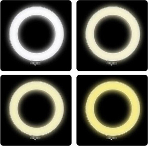 Огонек OG-SMH02 лампа кольцевидная со штативом (26см)
