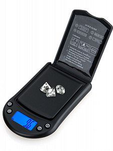 Весы электронные высокоточные мини до 100 г точностью 0.01 г Орбита OT-HOW04