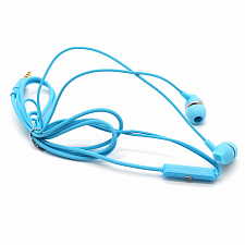 ELMCOEI EV-191 Голубые наушники-гарнитура (3.5мм)