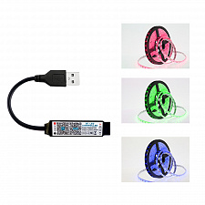 Огонек OG-LDL41 LED контроллер USB 5В (Bluetooth, RGB, 4PIN)