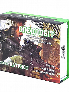 Патриот PT-FLR11 фонарь ручной камуфляж (1L, 14500.,ZOOM)