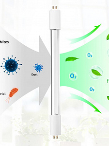 Кварцевая лампа бактерицидная для дома, уф-лампа Огонёк OG-LDP05