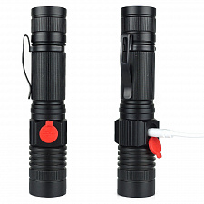 Фонарь ручной аккумуляторный, карманный Следопыт PT-FLR27