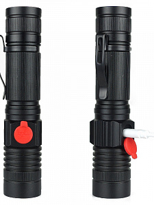 Фонарь ручной аккумуляторный, карманный Следопыт PT-FLR27