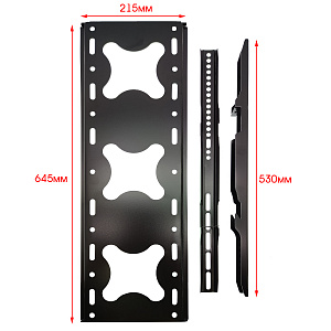 Кронштейн для телевизора настенный до 75 дюймов Орбита OT-HOD04
