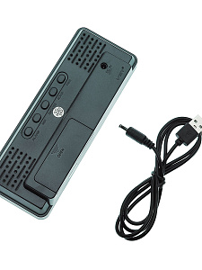 Часы электронные настольные от сети с будильником и термометром VST 898-1 Красные