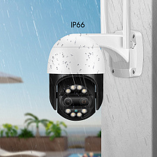 Орбита OT-VNI57 Видеокамера IP WI-FI (2560*1440, 4Mpix*2, 2.8/12мм, пластик)