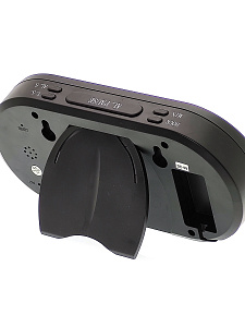 VST 801-1 Красные часы настольные+БЛОК