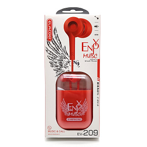 ELMCOEI EV-209 Оранжевые наушники-гарнитура (3.5мм)