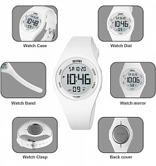 Skmei 1865 Белый часы наручные детские