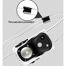 Патриот PT-FLG40 фонарь налобный (2L, аккум, дат.движ)