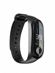 EZRA SW04 Черный спорт браслет