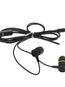 Орбита OT-ERG58 Черные наушники-гарнитура (3.5мм)