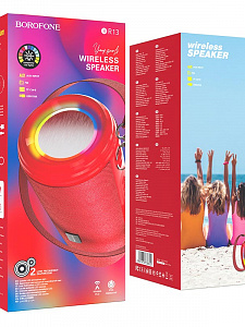 BOROFONE BR13 Красная колонка BT (10Вт)