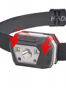 Патриот PT-FLG39 фонарь налобный (3L, аккум, дат.движ)