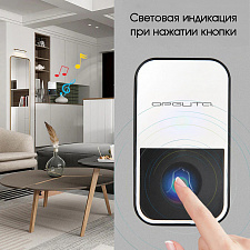 Звонок беспроводной сетевой 52 мелодии Орбита OT-HOC19