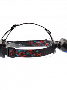 Патриот PT-FLG22 фонарь налобный (3L, 2*18650.,ZOOM)