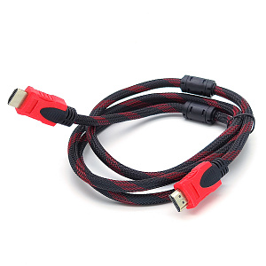Орбита OT-AVW04 кабель HDMI-HDMI 1.5м (v1.3,оплётка, 2 фильтра)