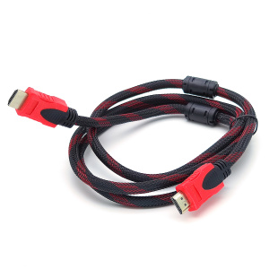 Орбита OT-AVW04 кабель HDMI-HDMI 1.5м (v1.3,оплётка, 2 фильтра)