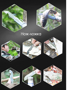 Набор для выживания туристический 10 в 1 Патриот PT-TRS08