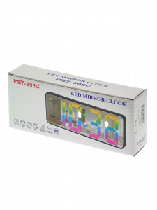 Часы электронные настольные от сети VST 898С FRGB