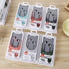 ELMCOEI EV-236 Белые наушники-гарнитура (3.5мм)