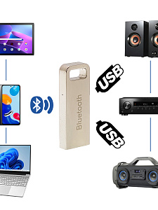 Bluetooth адаптер для авто V5.0 Орбита OT-PCB12