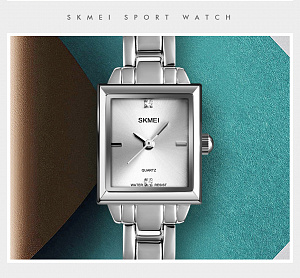 Skmei 1407 Серебро часы наручные