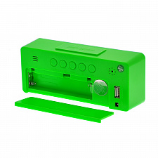 VST 886Y-4 Зеленые часы настольные (без блока)