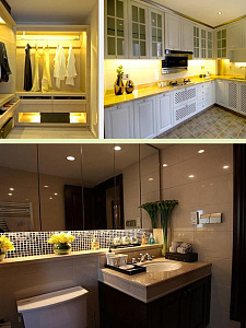 Огонек OG-LDL19 RGB светодиодная лента 1м (3*AA)