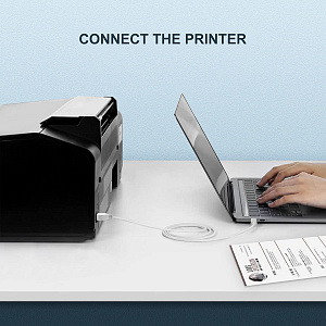 Орбита OT-PCC29 кабель (штекер USB-В 2.0 - штекер TYPE-C) 1.5м