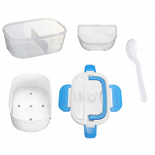 Ланч-бокс для еды с подогревом 220В Огонёк OG-HOG01 Синий