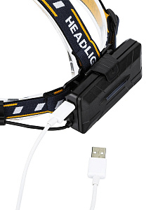 Патриот PT-FLG12 фонарь налобный (5L, 2*18650)