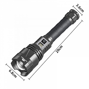 Патриот PT-FLR34 фонарь ручной (1L, 2*26650,ZOOM)