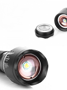 Следопыт ST-FLR06 фонарь ручной (18650,ZOOM)