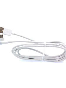 Орбита OT-SMM57 Белый кабель USB 2.4A (microUSB) 1м угловой
