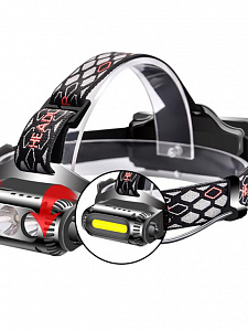 Патриот PT-FLG29 фонарь налобный (4L, 2*18650)