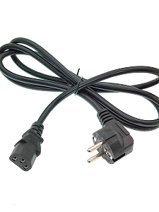 Кабель питания сетевой C13 для компьютера 1.5м Орбита OT-ELS06 Черный