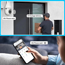 Орбита OT-VNI63 Видеокамера IP-WI-FI (1920*1080, 2Mpix, 3,6мм, пластик)