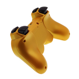 Геймпад беспроводной Bluetooth джойстик для PS3, ПК, Орбита OT-PCG02 Золотой