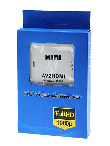 Переходник с AV/RCA на HDMI конвертер Орбита OT-AVW52