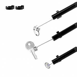 Эндоскоп гибкая камера для айфона (Iphone) Lightning с подсветкой 2м Орбита OT-SME18